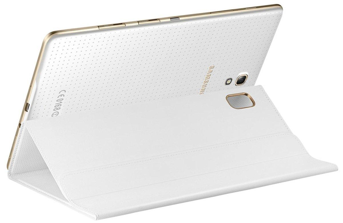 Funda para tablet Galaxy Tab S - Samsung Book Cover, blanca, 8.4 pulgadas