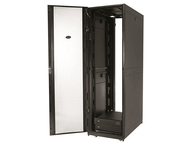 APC NetShelter SX Enclosure with Sides | Rack - negro - 42U - 19" - para P/N: SUA1000RM2U,