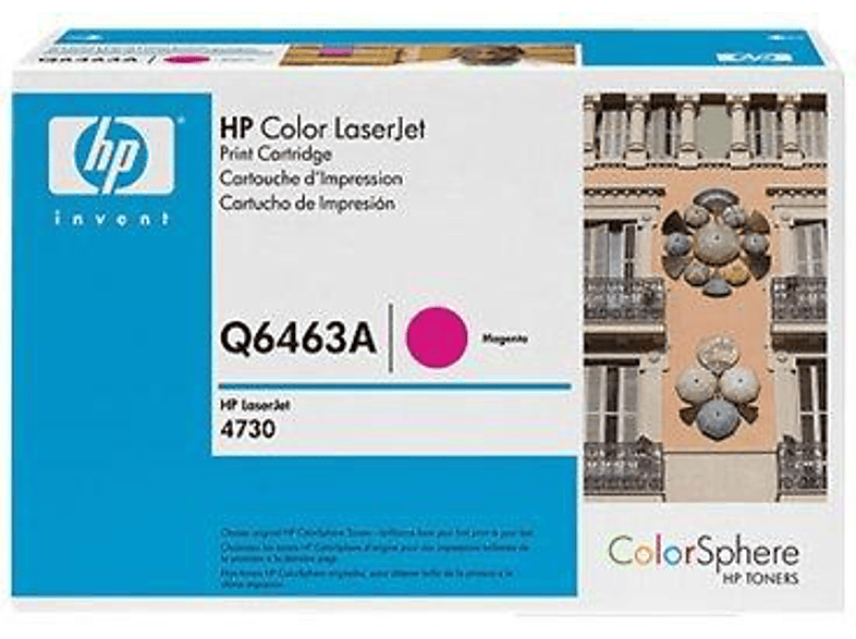 HP 644A | Magenta - original - LaserJet - cartucho de tóner (Q6463A ) - para Color LaserJ