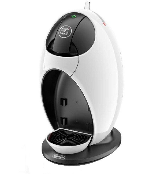 Cafetera de cápsulas - De Longhi Jovia EDG 250.W Nescafé Dolce Gusto, Presión de 15 bares, blanco