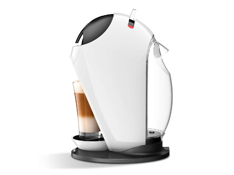 Cafetera de cápsulas - De Longhi Jovia EDG 250.W Nescafé Dolce Gusto, Presión de 15 bares, blanco