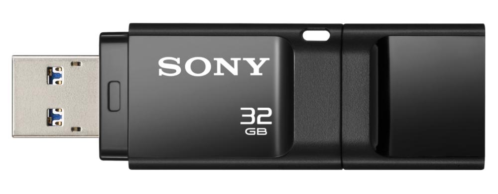 Pendrive de 32 GB - Sony USM-32X, Negro