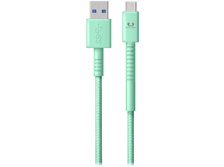 FRESH N REBEL Kabel USB - USB-C Fabriq 1.5 m Peppermint (2CCF300PT)