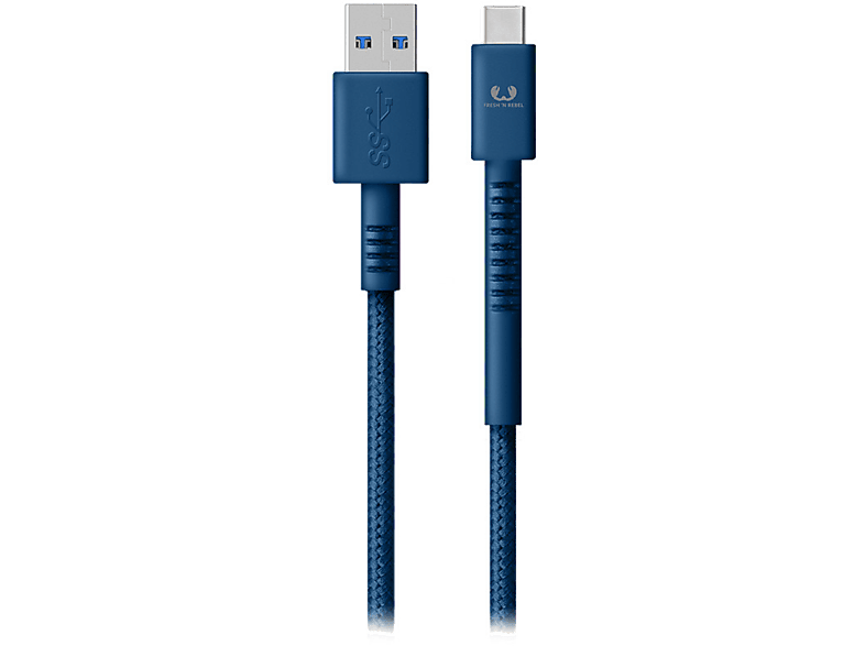 FRESH N REBEL Kabel USB - USB-C Fabriq 1.5 m Indigo (2CCF150IN)