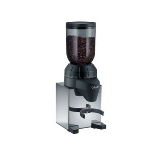 GRAEF CM 820 Kaffeemühle Hochglanz-Edelstahl 128 Watt, Edelstahl-Kegelmahlwerk