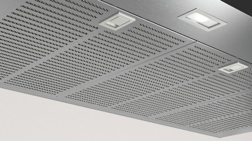 Campana decorativa - Balay 3BC097GGC, Decorativa, 710 m³/h, 65 dB, 90 cm, B, Inox