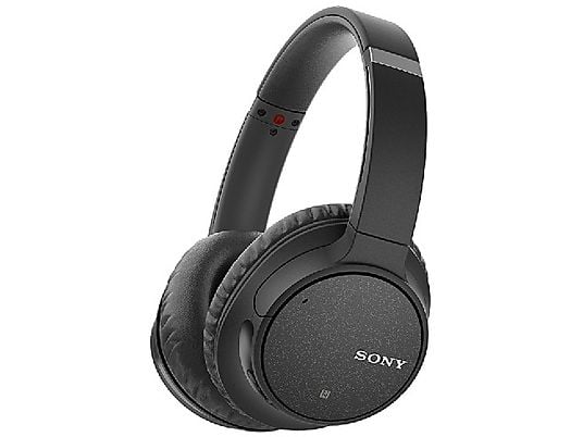 Auriculares inalámbricos - Sony WH-CH700N, Bluetooth, Noise Cancelling, 40 mm, DSEE, Micrófono, Negro