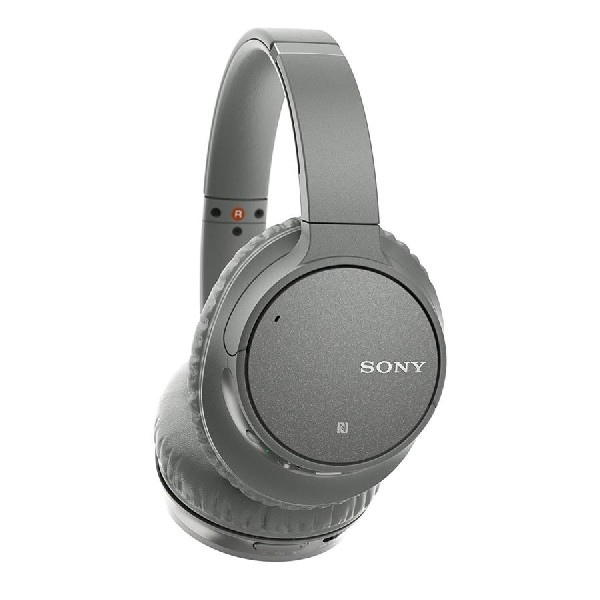 Auriculares inalámbricos - Sony WH-CH700N, Bluetooth, Noise Cancelling, 40 mm, DSEE, Micrófono, Gris