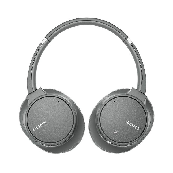 Auriculares inalámbricos - Sony WH-CH700N, Bluetooth, Noise Cancelling, 40 mm, DSEE, Micrófono, Gris