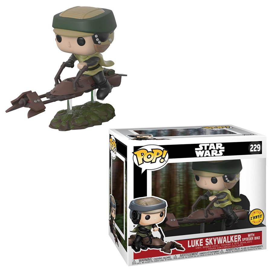 Figura Funko Pop! - Luke o Leia en moto jet, Star Wars: El retorno del Jedi