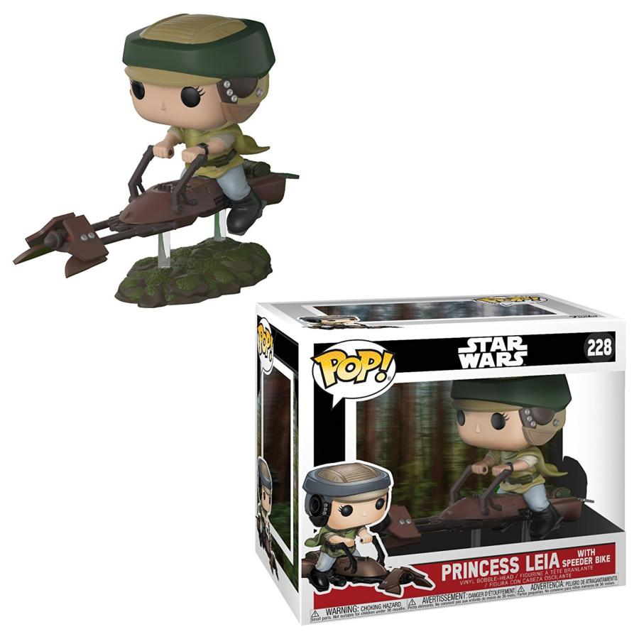 Figura Funko Pop! - Luke o Leia en moto jet, Star Wars: El retorno del Jedi