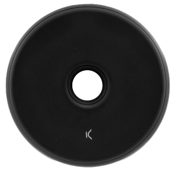 Cargador inalámbrico - Ksix Mini, Qi, 5 W, Negro