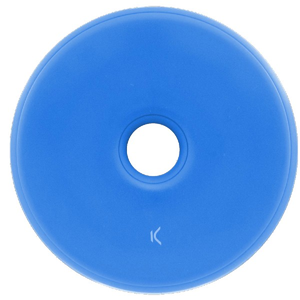 Cargador inalámbrico - Ksix Mini, Qi, 5 W, Azul