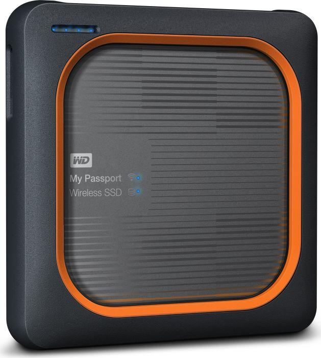 SSD Externo de 500GB - Western Digital My Passport, Wifi