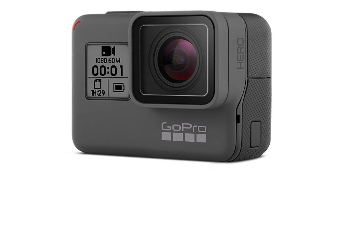 Cámara deportiva - GoPro HERO, Vídeo de 1440p 60 fps, 10MP, Control por voz, Negro