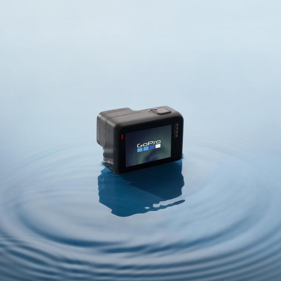 Cámara deportiva - GoPro HERO, Vídeo de 1440p 60 fps, 10MP, Control por voz, Negro