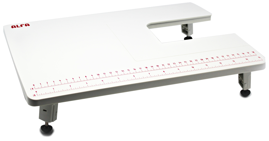 Mesa De Extensión alfa stylepractik a60840000 para coser blanco 28.5x40.5x3 cm a608400000