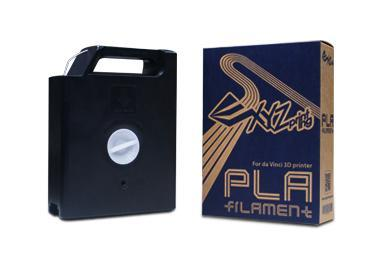 Bobina de filamento - XYZprinting RFPLAXEU08A, Material de impresión 3d, PLA, Blanco