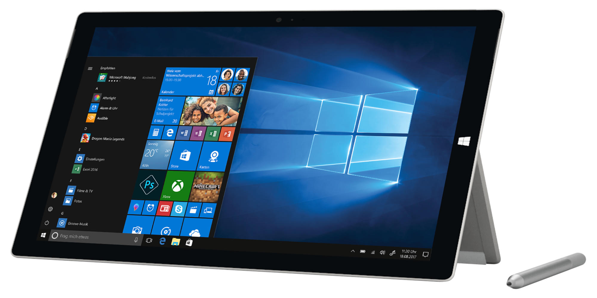 MICROSOFT Surface Pro 6 - 12,3 Zoll - Intel® Core™ i5 i5-8250U - 8 GB - 256 GB - Intel® UHD 620 - Windows 10 Home (64 Bit)