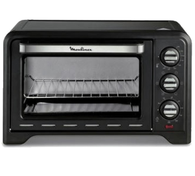 Moulinex Horno Sobremesa ox444810 negro 19 litros de libre instalacion orbegozo 19l 1380w optimo potencia capacidad temporizador minihorno ox4448 13802740 parrilla 6 modos termostato hasta 240 y 120