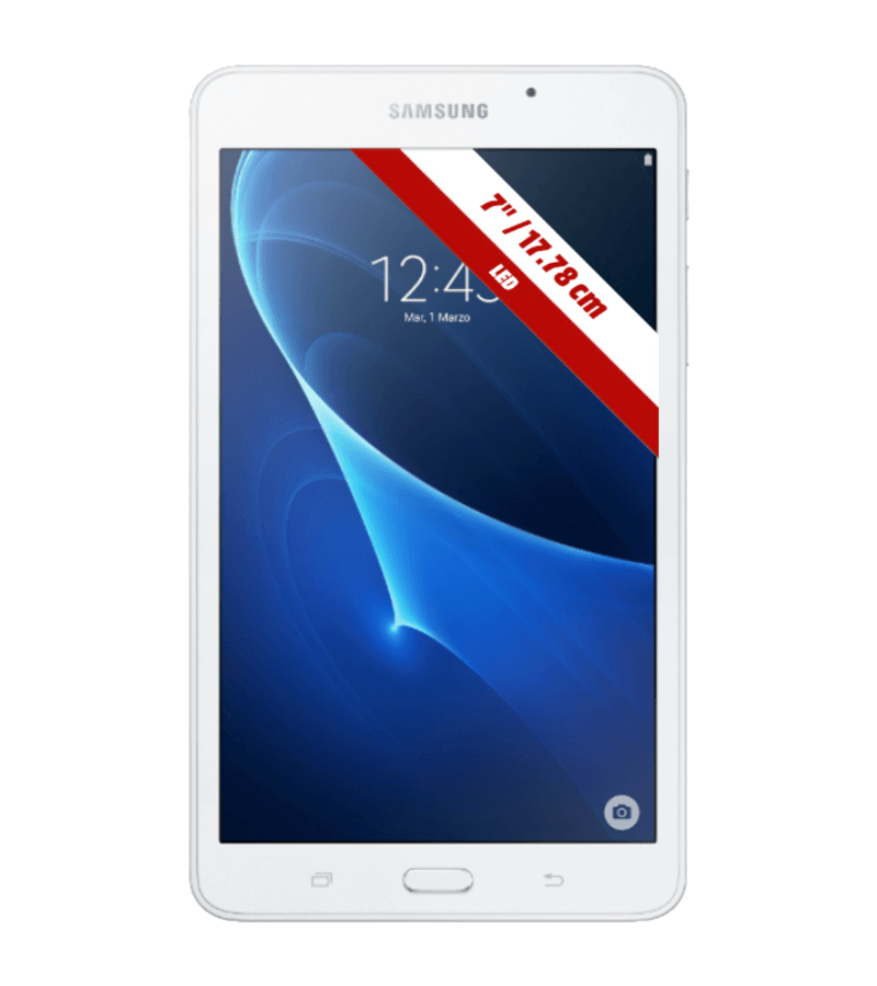 Tablet - Samsung Galaxy Tab A T280, QuadCore, 8 GB, 5 MP, Blanco