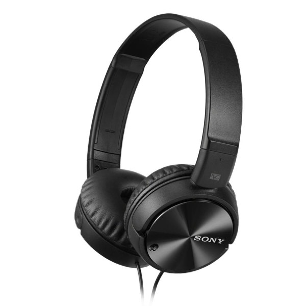 Auriculares - Sony MDR-ZX110NA, Cancelación ruido, Negro