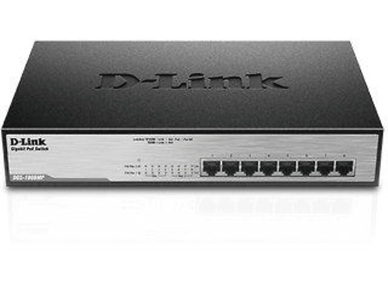 D | Link D-Link Dgs-1008Mp /8-Port Desktop Gigabit-