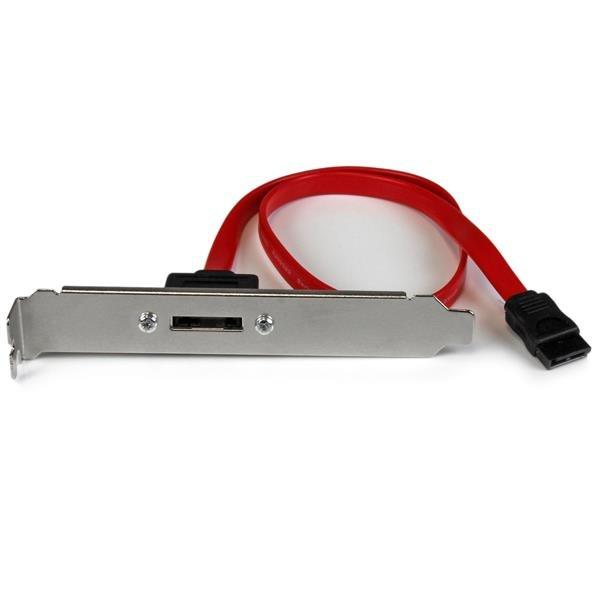 Bracket - StarTech.com ESATAPLT18IN Cabezal Bracket 1 Puerto SATA a eSATA para Placa Base