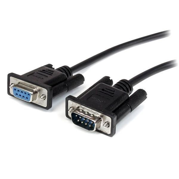 Cable - StarTech.com MXT1003MBK Cable 3m Extensión Directo Serial DB9