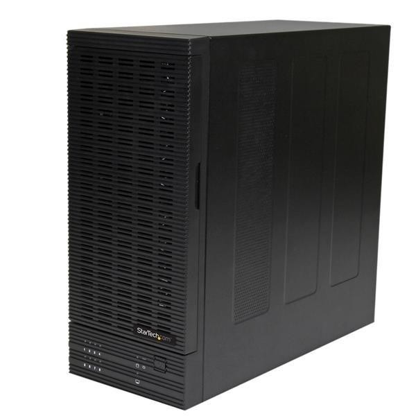 Caja para Disco - StarTech.com S358BU33ERM Caja de Discos Duros USB 3.0 eSATA UASP 8 Bahias SATA
