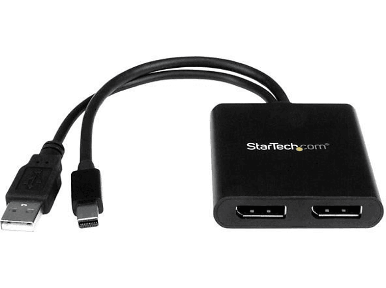 Splitter MST | StarTech.com MSTMDP122DP Splitter Multiplicador Mini DP 2 puertos DisplayPort Hub MST