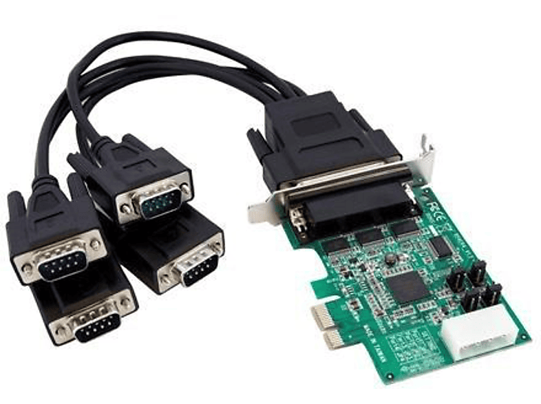 Tarjeta Serie | StarTech.com PEX4S952LP Tarjeta PCI Express 4 Puertos Seriales