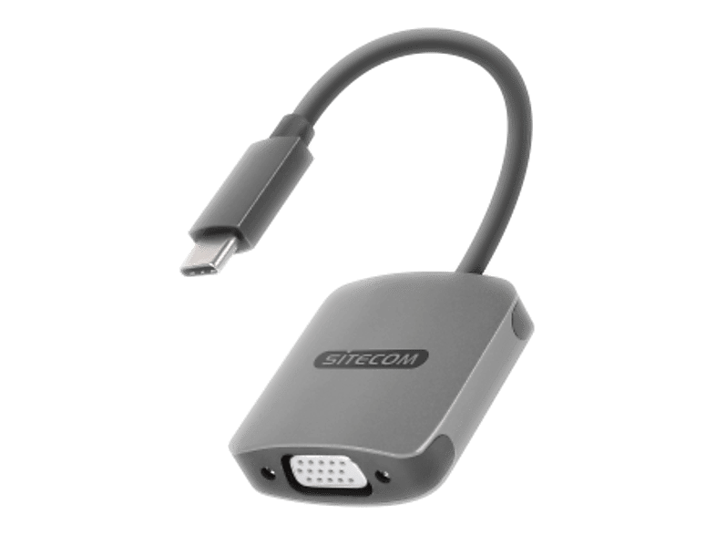 SITECOM USB-C / VGA-adapter + USB-C port (CN-374)