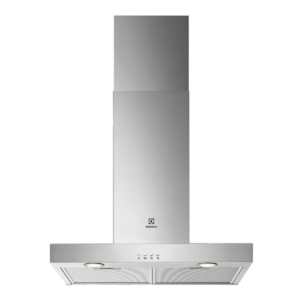 Campana - Electrolux LFT416X, De pared, 60 cm, 600 m³/h, 145 W, Inox