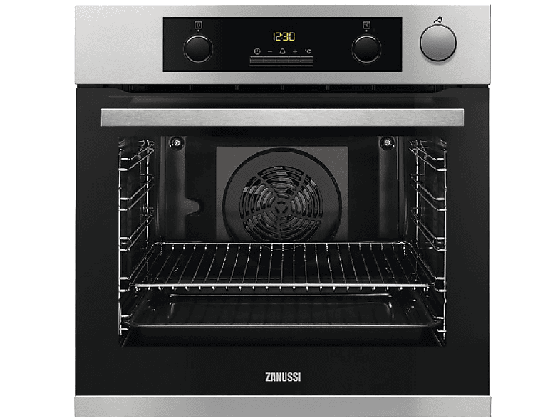 Horno - Zanussi ZOS35802XU, Vapor, Multifunción, Cavidad XXL, 3 niveles de potencia, Clase A, Inox
