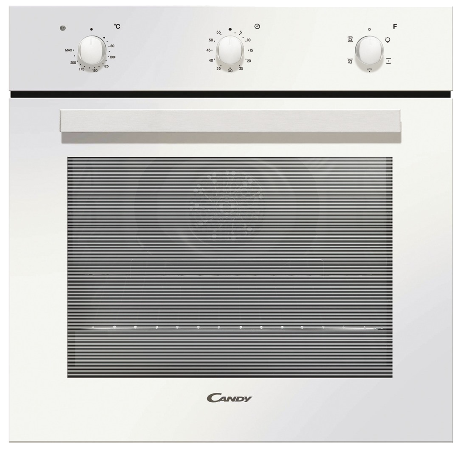 Horno - Candy FCP502W/E, 65l, Multifunción, Limpieza Aquactiva, 60cm, Puerta doble cristal desmontable, Blanco