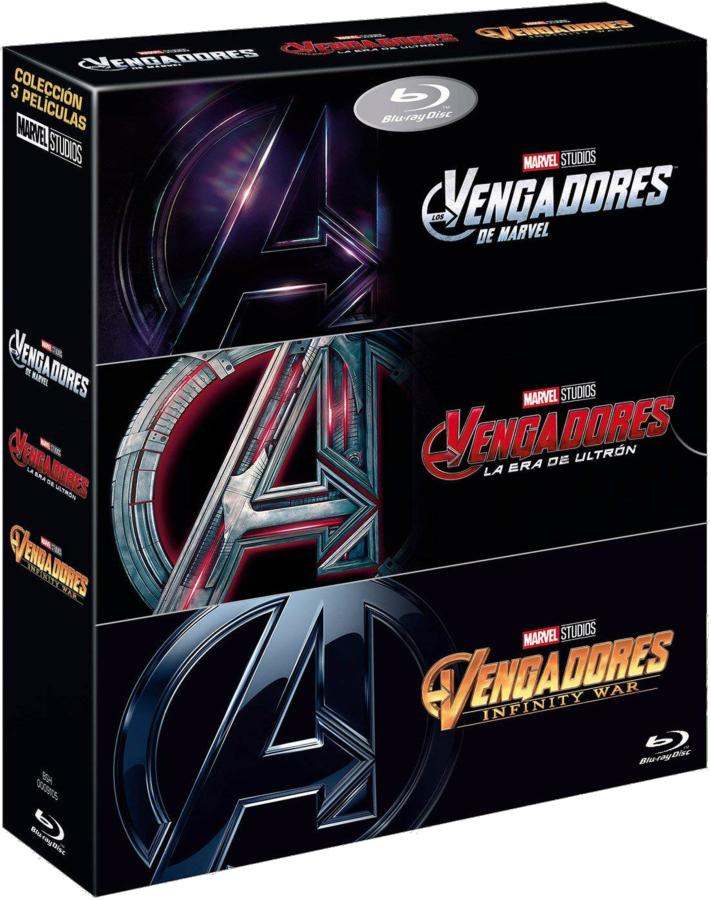 Pack Vengadores (1-3) - Blu-ray