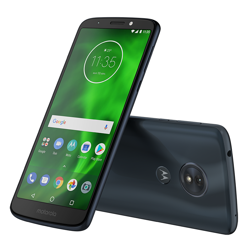 Móvil - Motorola G6 Play, Azul índigo, 32 GB, 3 GB RAM, 5.7", Snapdragon 625, 4000 mAh, Android