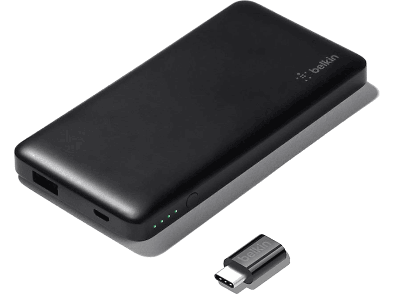 Analgésico cavar servidor PowerBank | Belkin Pocket, Batería externa, Portátil, 5000 MAh, USB, 2.4 A,  Negro