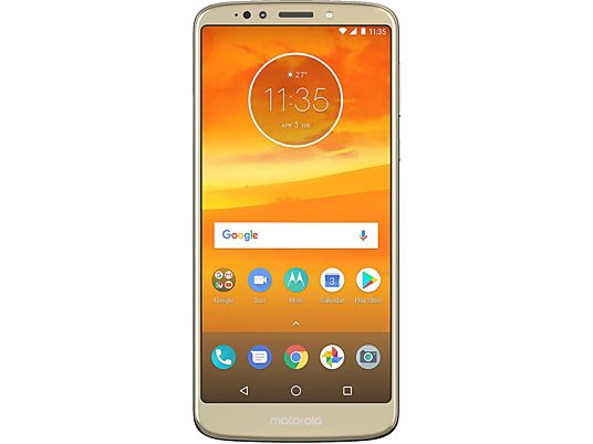 Móvil - Motorola E5 Plus, Fine Gold, 16 GB, 2 GB RAM, 6", Snapdragon 425, 5000 mAh, Android