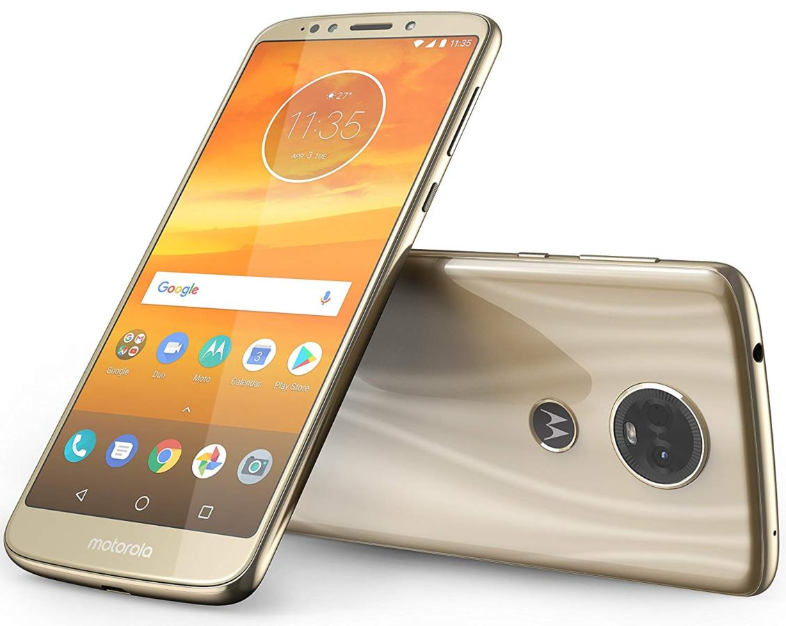 Móvil - Motorola E5 Plus, Fine Gold, 16 GB, 2 GB RAM, 6", Snapdragon 425, 5000 mAh, Android