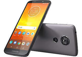 Móvil - Motorola E5, Flash gray, 16 GB, 2 GB RAM, 5.7", Snapdragon 425, 4000 mAh, Android