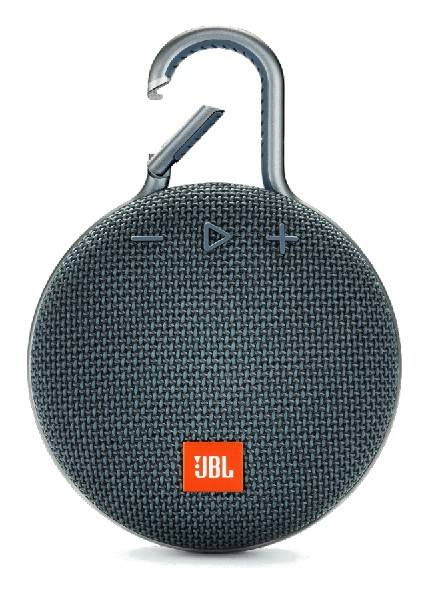 Altavoz inalámbrico - JBL Clip 3 Blue, 3 W, Bluetooth, IPX7, Micrófono, Mosquetón, Azul