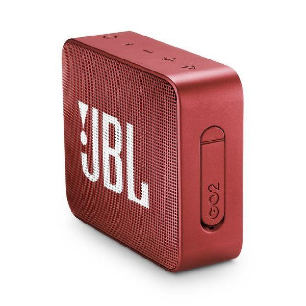 Altavoz inalámbrico - JBL GO 2 Red, 3 W, Bluetooth, IPX7, Micrófono, Rojo