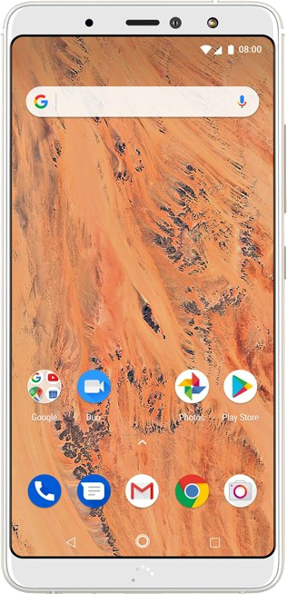 Móvil - BQ Aquaris X2, Blanco, 32 GB, 3 GB RAM, 5.65", Snapdragon 636, 3100 mAh, Android