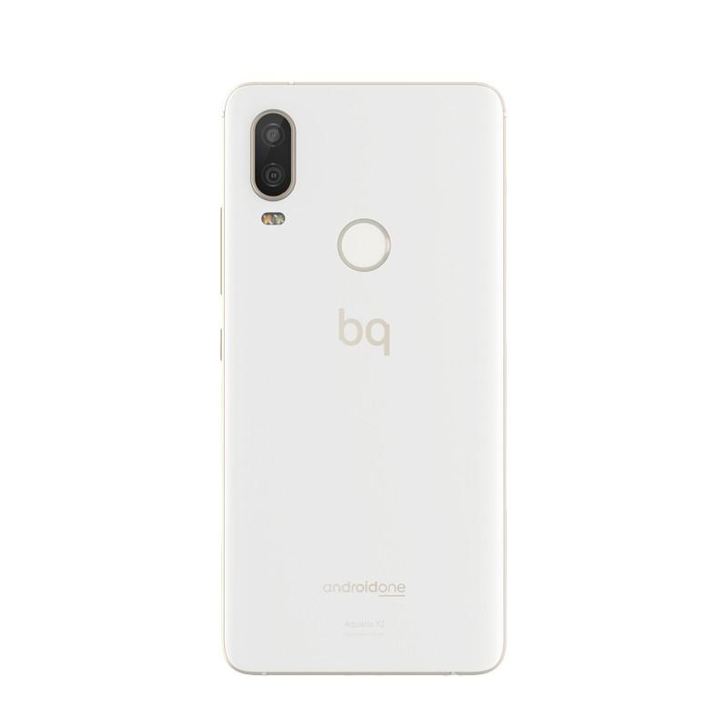 Móvil - BQ Aquaris X2, Blanco, 32 GB, 3 GB RAM, 5.65", Snapdragon 636, 3100 mAh, Android