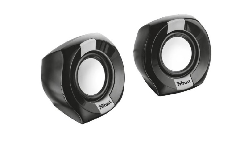 Altavoces para PC - Trust Polo Compact 2.0, 8W, 2.0 ch, Conjunto, Alámbrico, Negro