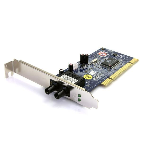 Tarjeta de Red - StarTech.com PCI100MMST Tarjeta de Red  PCI de Fibra MM ST de 100Mbps - 2 km