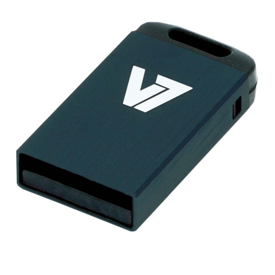 V7 Unidad de memoria flash USB 2.0 nano 16 GB, negra unidad flash USB