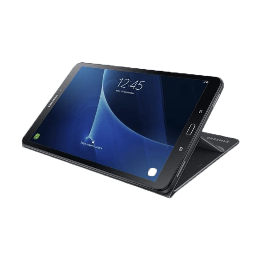 Funda para Samsung Galaxy Tab A Samsung Book Cover, negro, 10.1